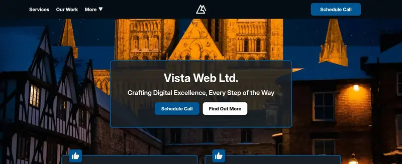 Banner Displaying Work Completed